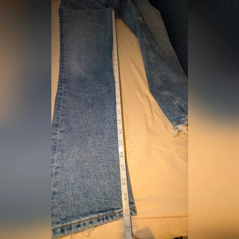 Agolde Los Angeles Light Blue Jeans Sz 28 - Picture 5 of 16